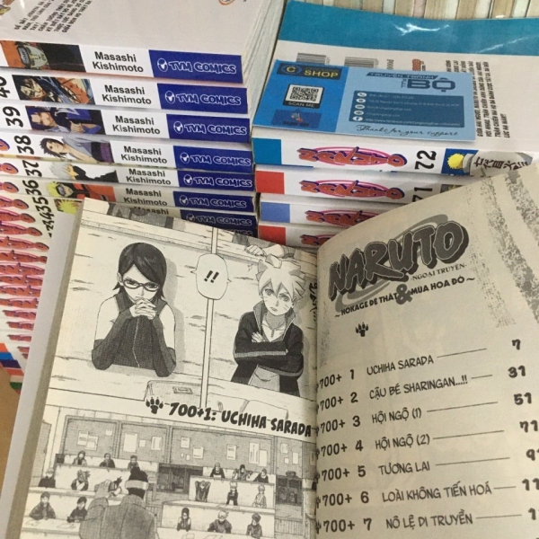 Mua Truyện Naruto TVM Comics Full Bộ Giá Rẻ