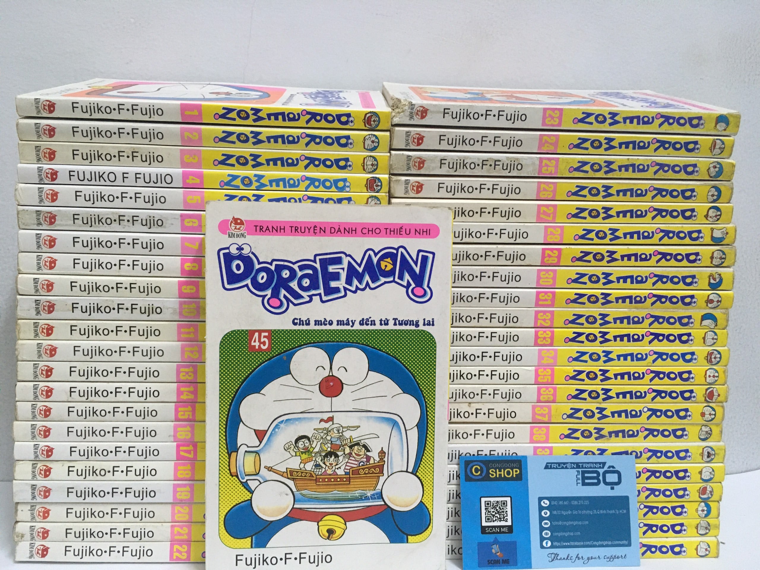 Truyện Doraemon tập ngắn full bộ giá rẻ