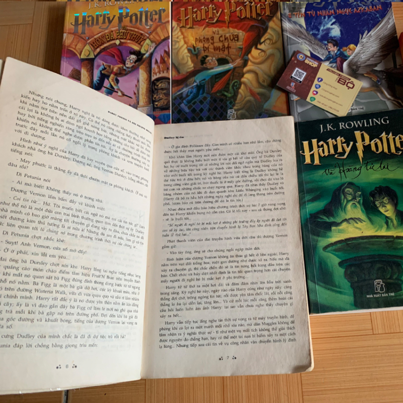 Truyện chữ Harry Potter Trọn bộ 7 cuốn giá rẻ