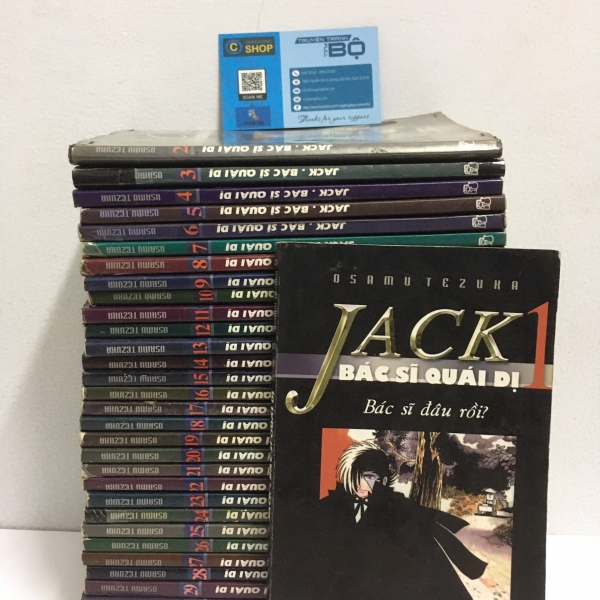 Truyện Black Jack - bác sĩ quái dị bộ 32 tập