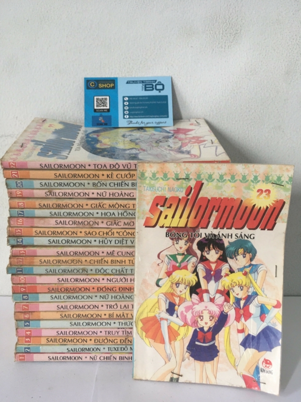 Truyện Sailor Moon Thủy Thủ Mặt Trăng Đủ Bộ