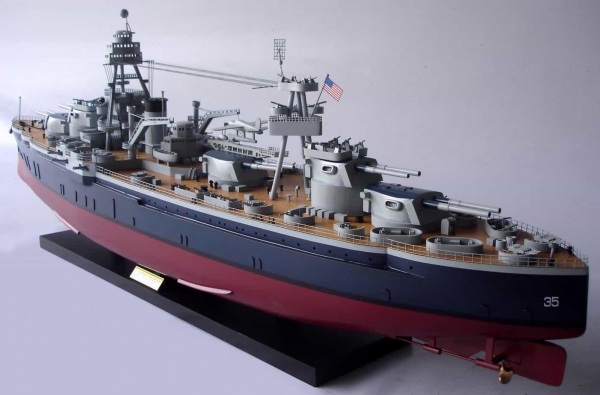 MÔ HÌNH THUYỀN CHIẾN USS_TEXAS