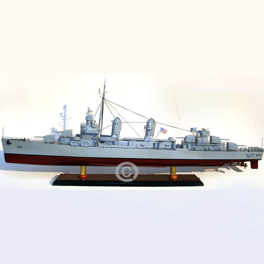 MÔ HÌNH THUYỀN CHIẾN USS Fletcher