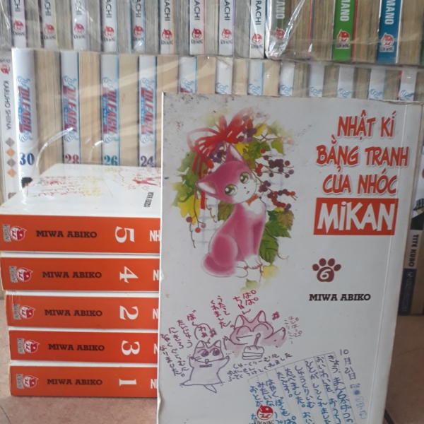Truyện Nhật ký bằng tranh của nhóc Mikan đủ bộ
