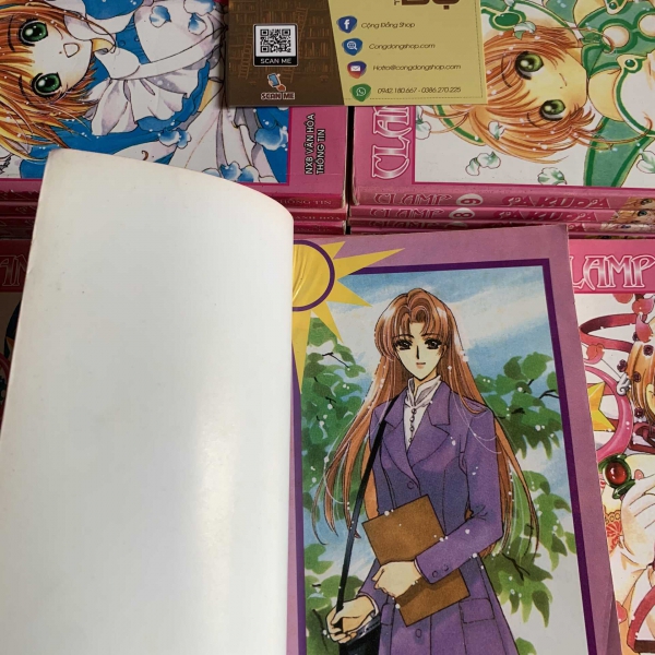 Truyện Sakura Thủ lĩnh thẻ bài Tái bản Đủ bộ