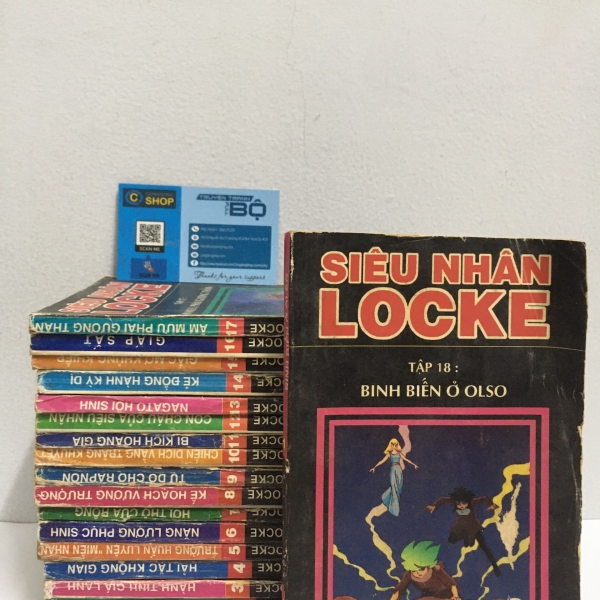 Truyện Siêu nhân Locke Full bộ giá rẻ