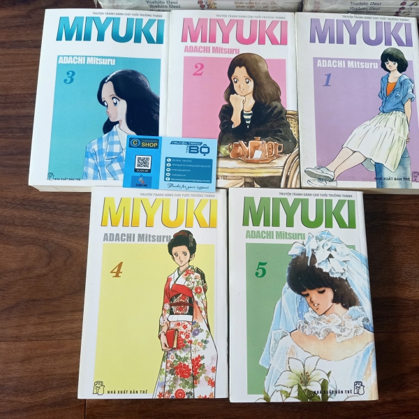 Truyện Miyuki-Adachi Mitsuru Full bộ 5 tập
