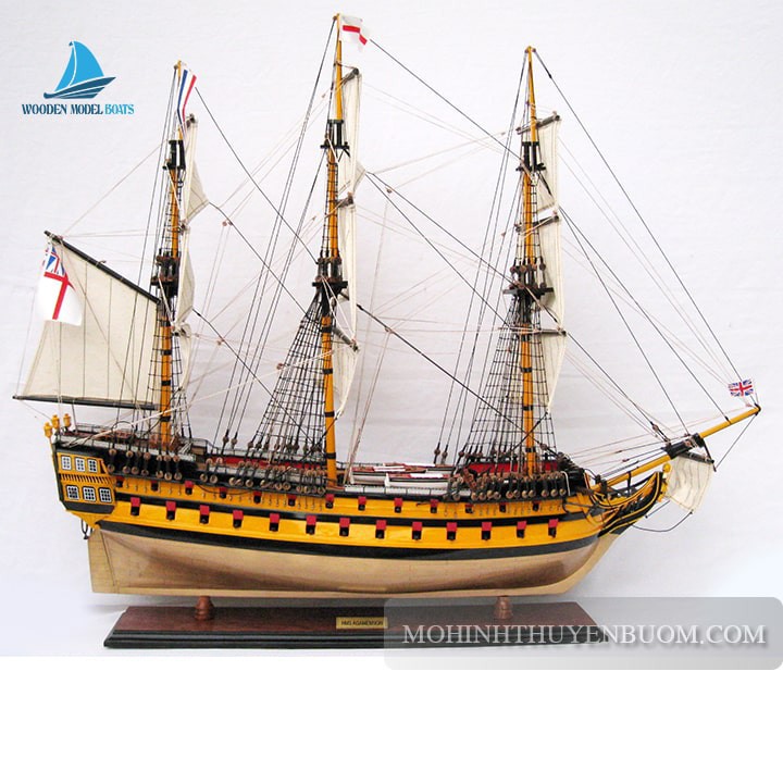 Mô hình thuyền gỗ HMS AGAMEMNON