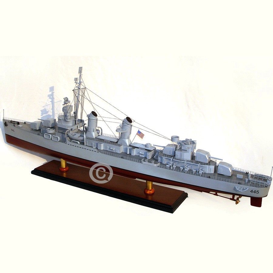MÔ HÌNH THUYỀN CHIẾN USS Fletcher 4