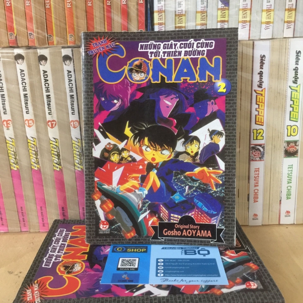 Truyện Conan Màu - Những Giây Cuối Cùng Tới Thiên Đường