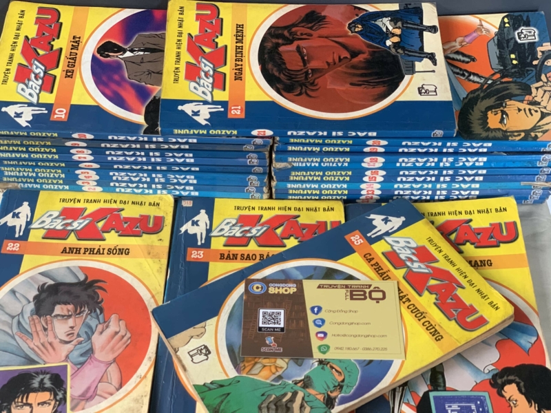 Truyện Bác Sĩ Kazu 25 Tập Full bộ giá rẻ
