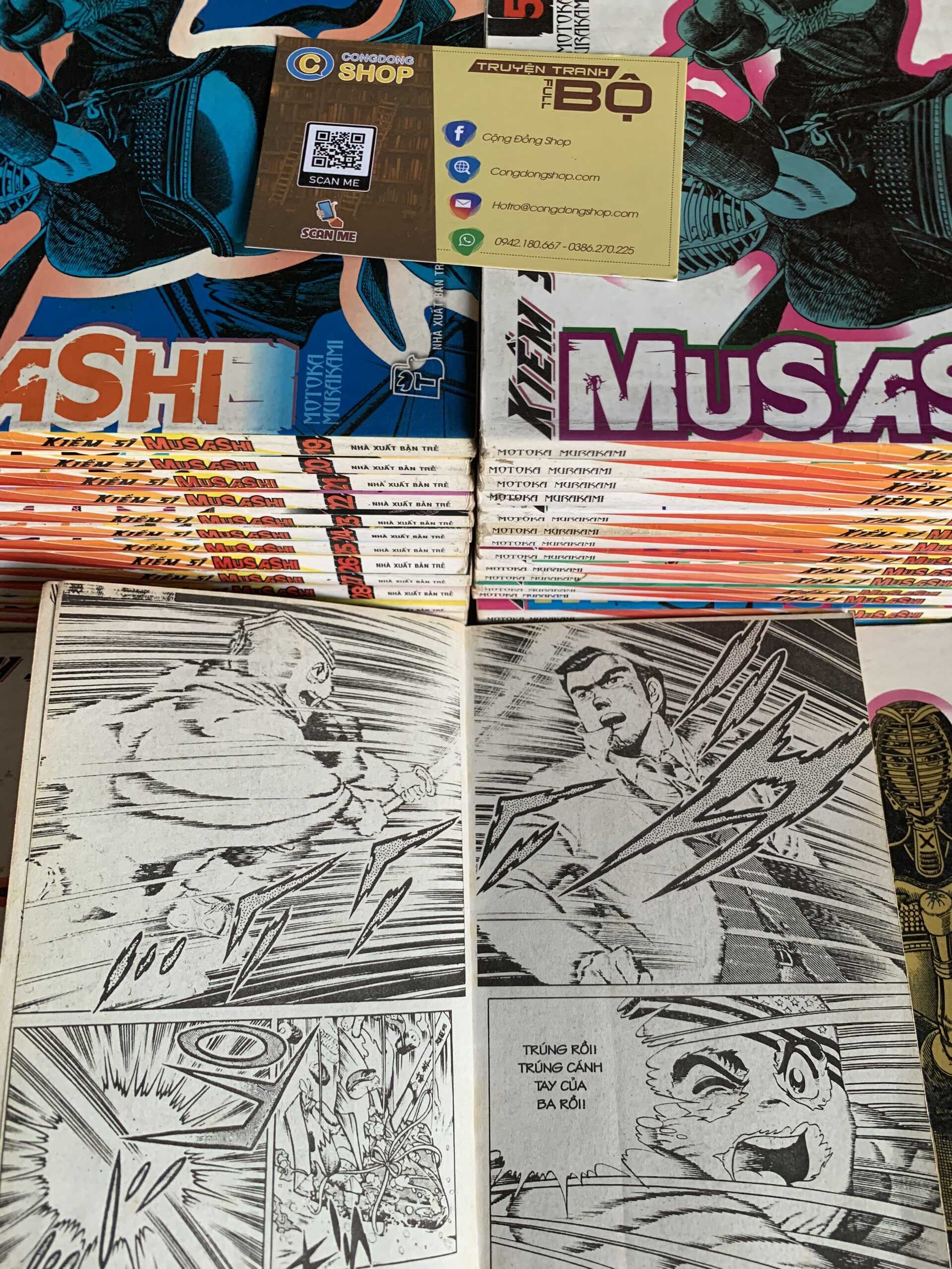 Mua Truyện Kiếm Sĩ Musashi Full Bộ Giá Rẻ