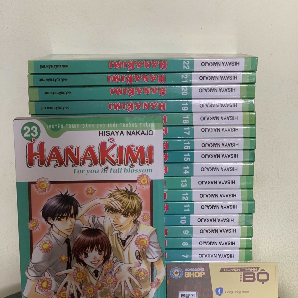 Trọn Bộ Truyện Hanakimi 23 Tập giá rẻ