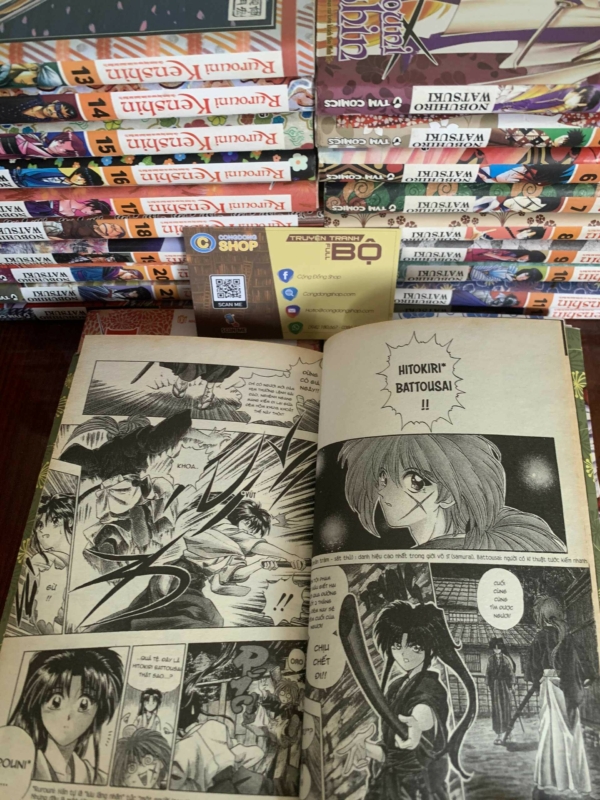 Truyện Lãng Khách Kenshin 22 Tập giá rẻ