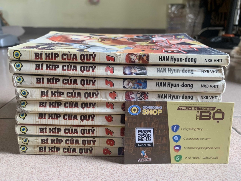 Truyện Bí Kíp Của Quỷ Full bộ giá rẻ