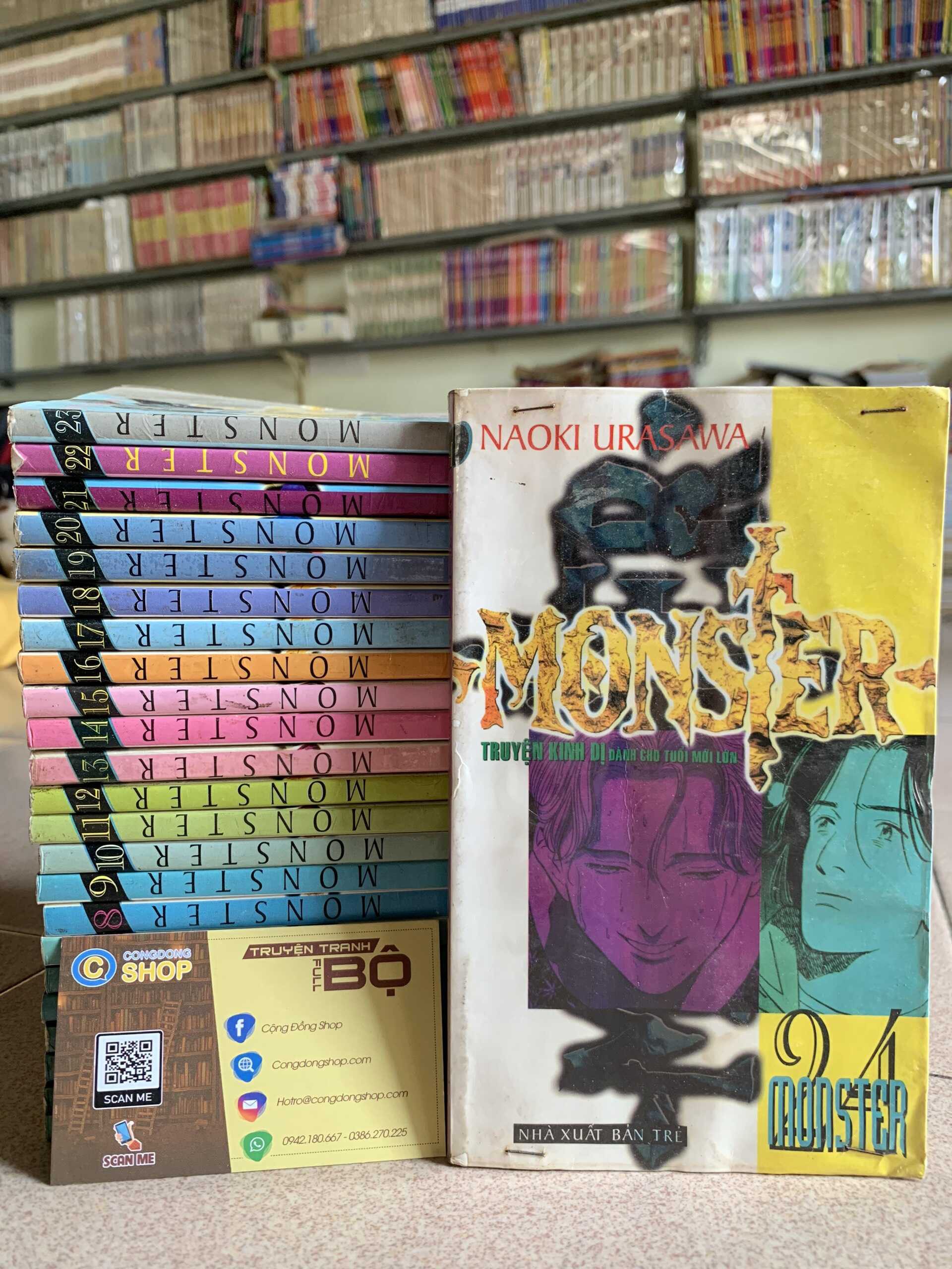 Truyện Monster 24 Tập Full bộ giá rẻ