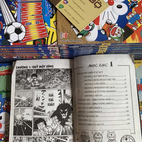 Truyện Đội Quân Doraemon Tái bản Full bộ