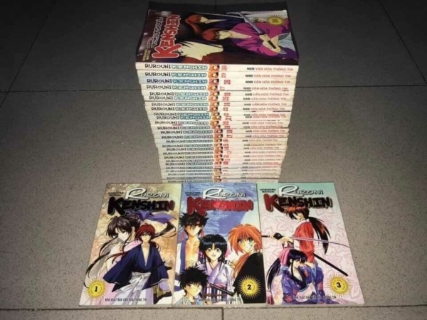 Truyện Rurouni Kenshin 30 Tập Full bộ giá rẻ