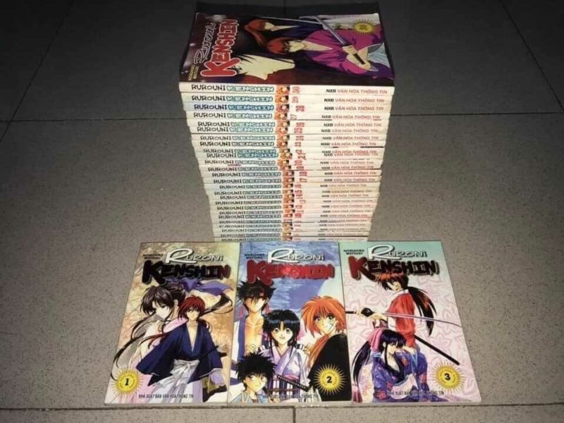 Truyện Rurouni Kenshin 30 Tập Full bộ giá rẻ