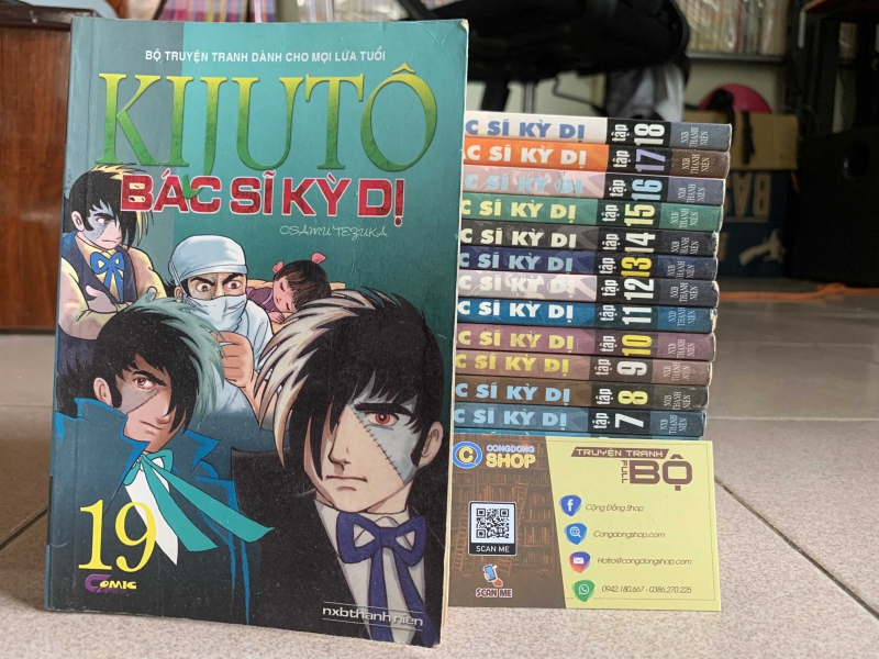 Truyện Kijuto Bác Sĩ Kỳ Dị Full bộ giá rẻ