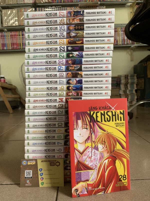 Mua Truyện Lãng Khách Kenshin Tái bản Full Bộ
