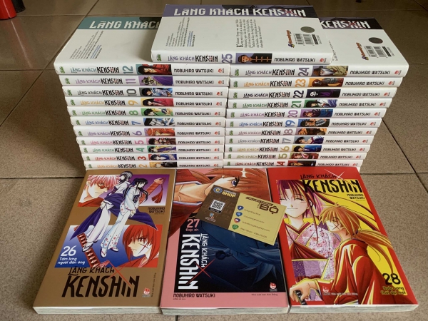 Mua Truyện Lãng Khách Kenshin Tái bản Full Bộ