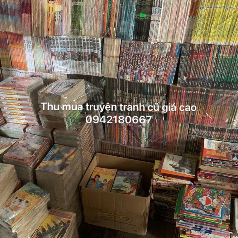 Thu mua truyện tranh cũ giá cao Hồ Chí Minh