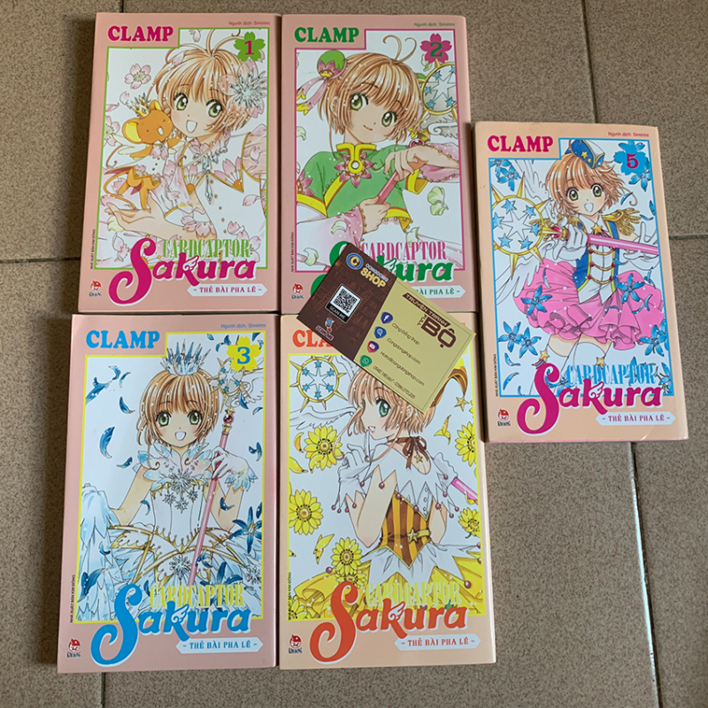 Truyện CardCaptor Sakura Thẻ bài pha lê Full bộ
