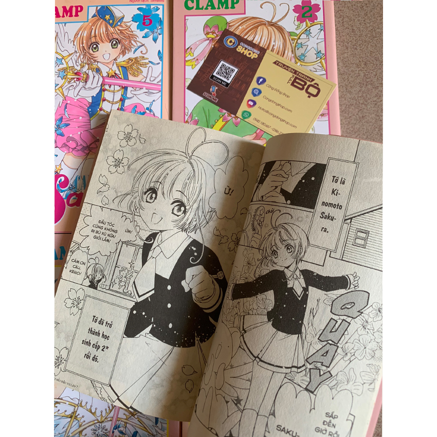 Truyện CardCaptor Sakura Thẻ bài pha lê Full bộ