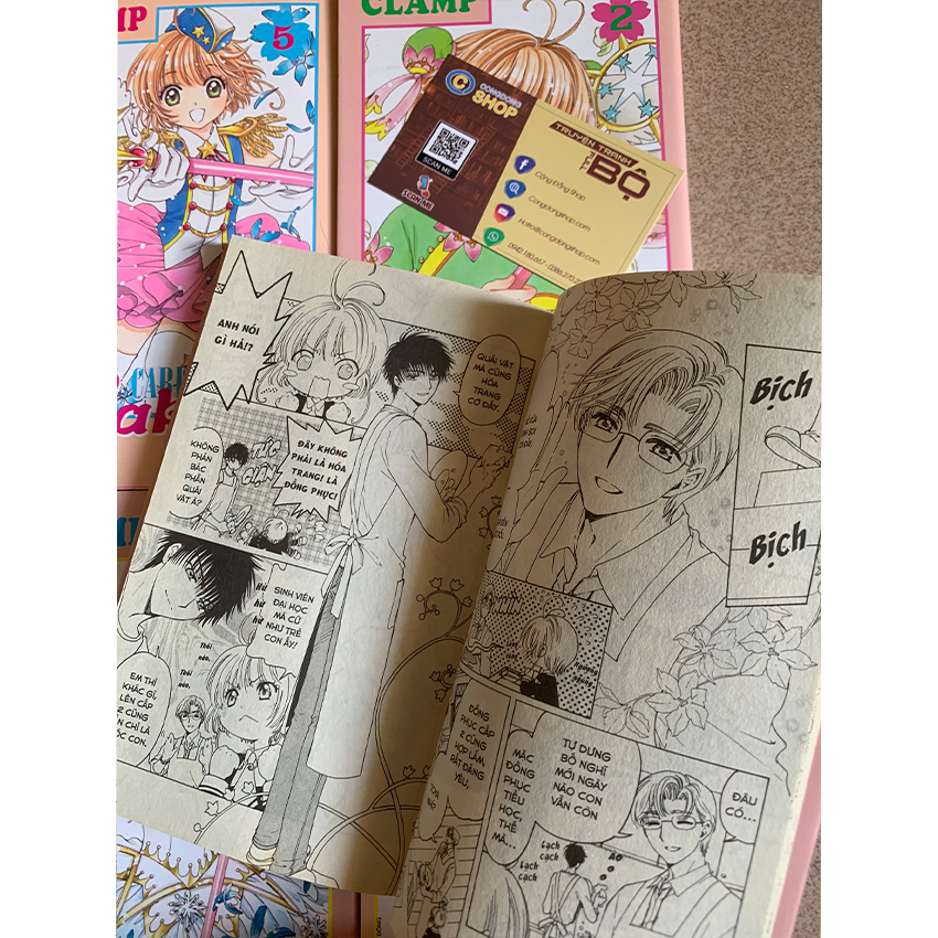 Mua Truyện CardCaptor Sakura Thẻ Bài Pha Lê