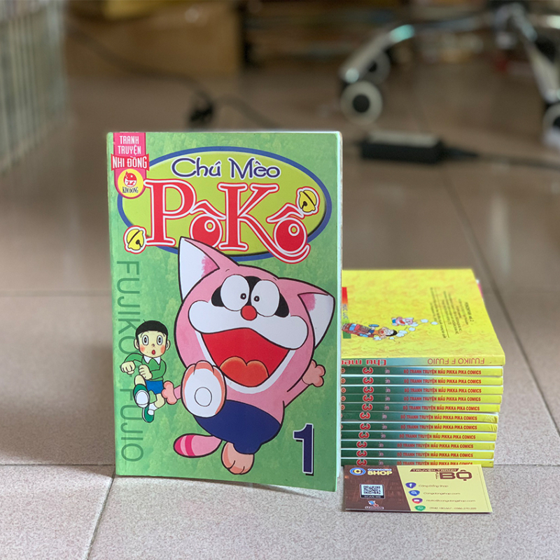 Truyện Chú Mèo Poko 3 Tập Full bộ giá rẻ