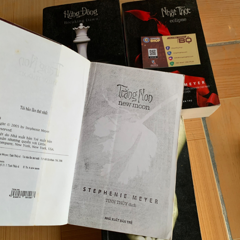Trọn bộ Tiểu Thuyết Chạng Vạng Stephenie Meyer