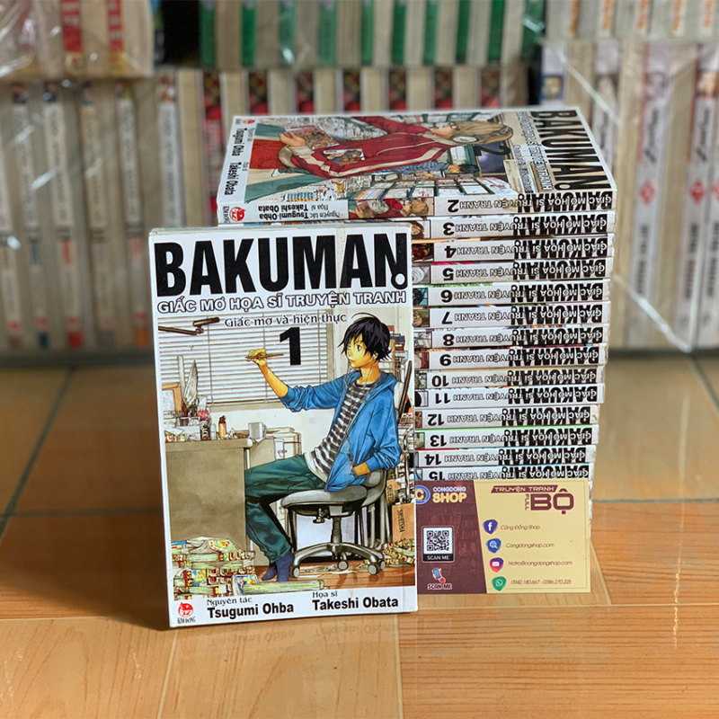 Truyện Bakuman Giấc mơ họa sĩ truyện tranh