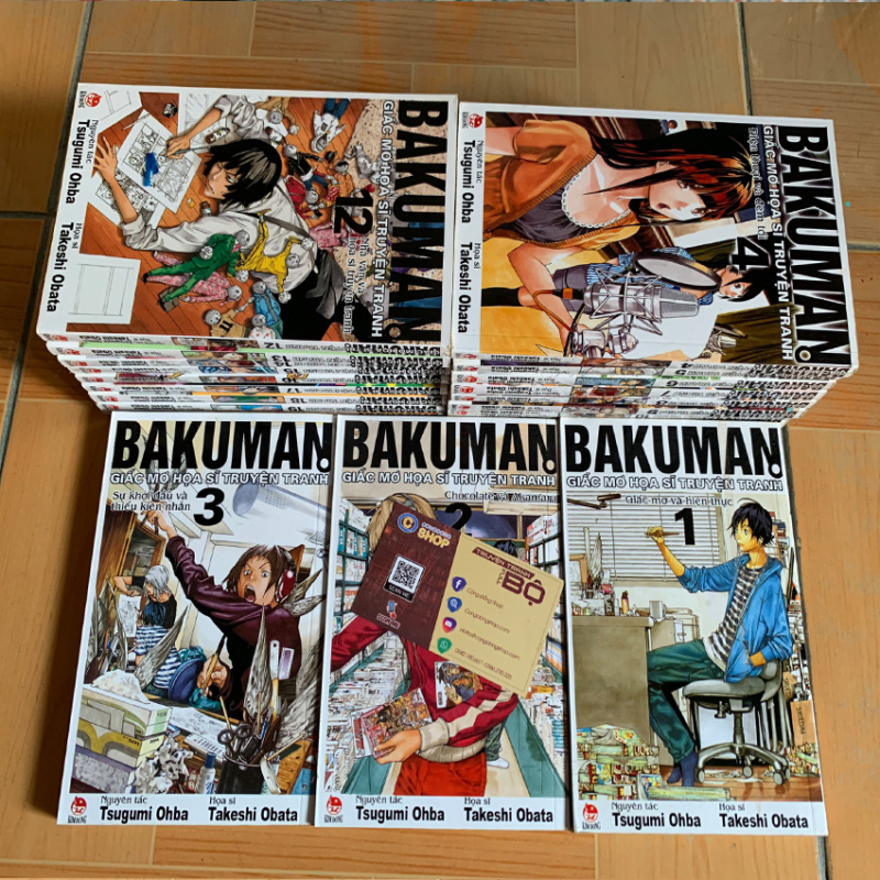 Mua Truyện Bakuman Giấc Mơ Họa Sĩ Full Bộ Giá Rẻ