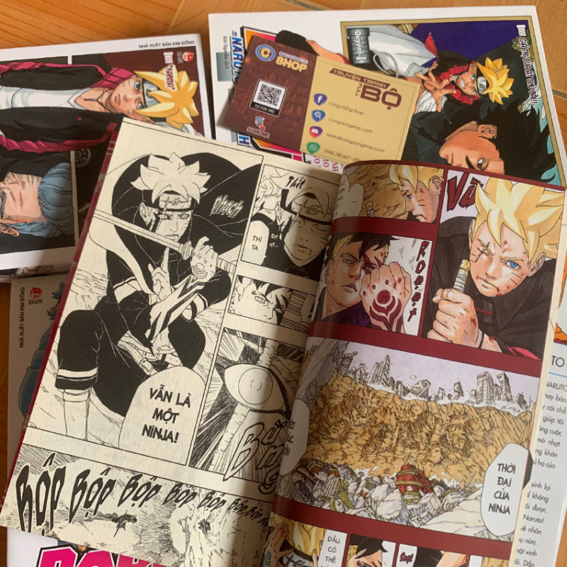 Mua Truyện Boruto-Naruto Hậu Sinh Khả Úy Full Bộ