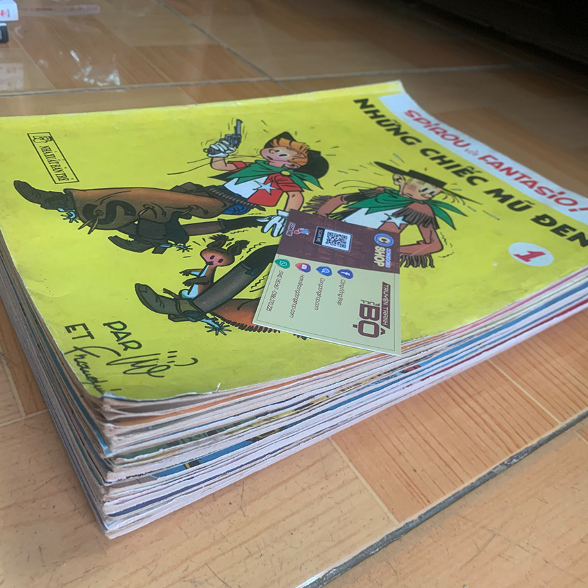 Truyện Spirou và Fantasio Full bộ 25 tập giá rẻ