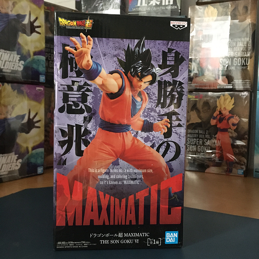 Mô hình Dragon Ball Maximatic The Son Goku VI 20cm BANPRESTO