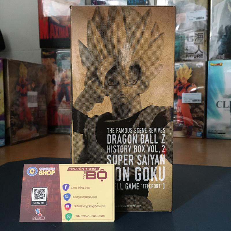 Mô hình Son Goku Dragon Ball Z History Box vol.2 3