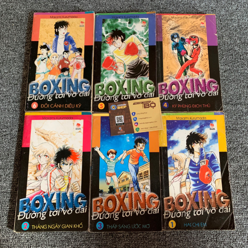 Mua Truyện Boxing Đường Tới Võ Đài Full Bộ