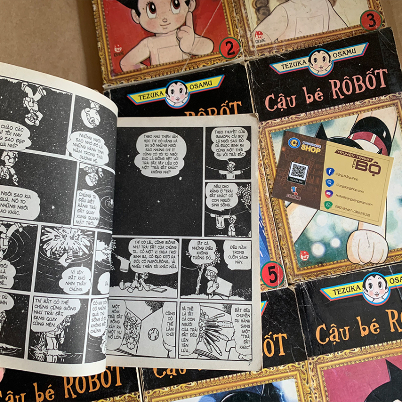 Truyện Cậu Bé Robot Osamu Tezuka