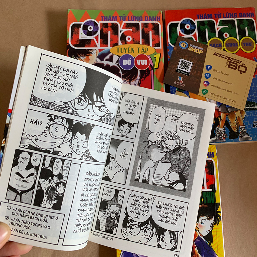 Truyện Conan Bách Khoa Thư và Tuyển Tập Đố Vui