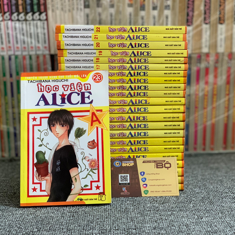 Mua Truyện Học Viện Alice 23 tập Full Bộ