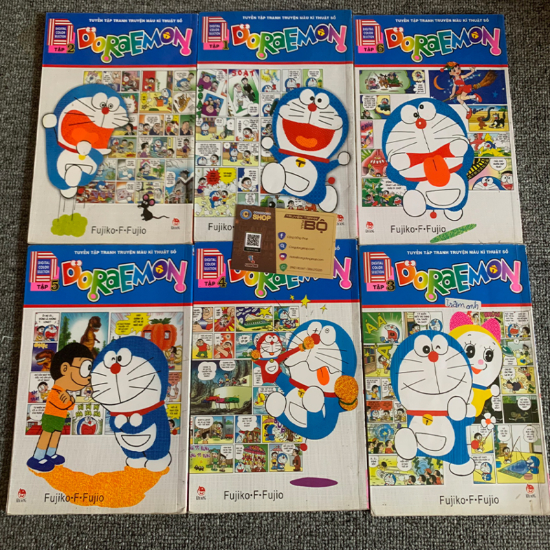 Mua Truyện Doraemon Màu Đọc Ngược Full Bộ