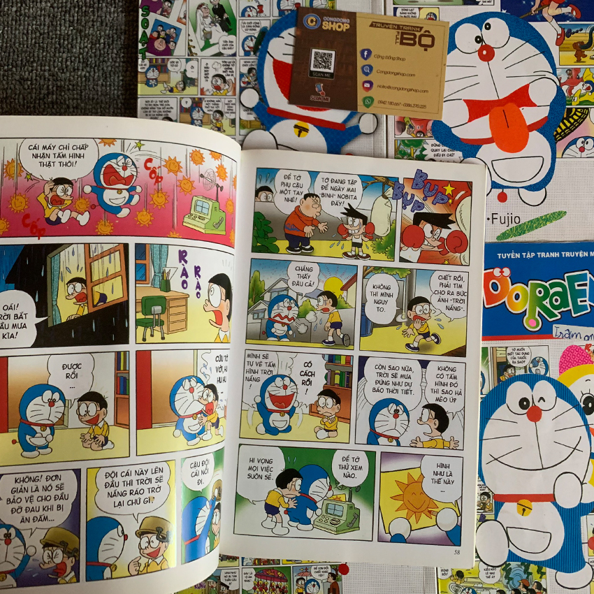 Truyện Doraemon màu trọn bộ 6 tập