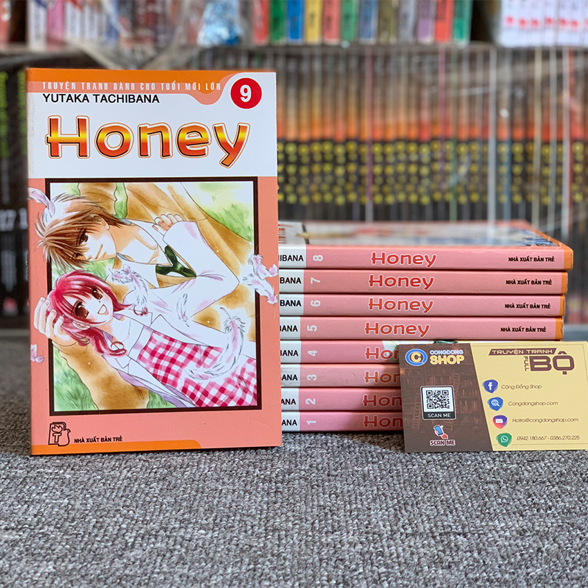 Truyện Honey trọn bộ 9 tập giá rẻ