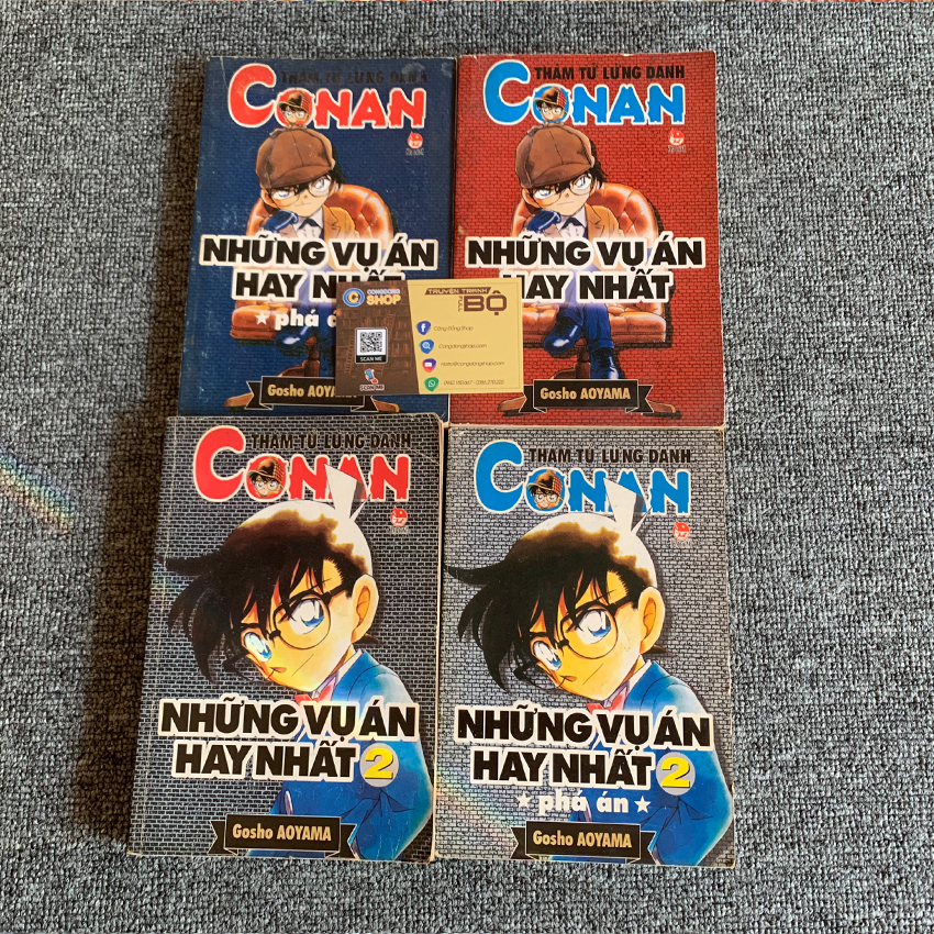 Truyện Conan Những Vụ Án Hay Nhất Giá rẻ