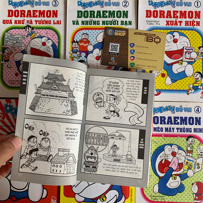 Truyện Doraemon Đố Vui trọn bộ 7 tập giá rẻ
