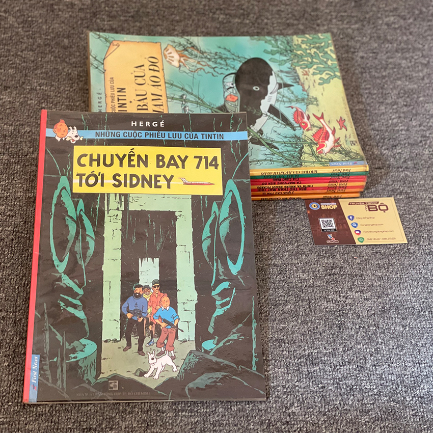 Truyện Những Cuộc Phiêu Lưu Của Tintin Tái Bản