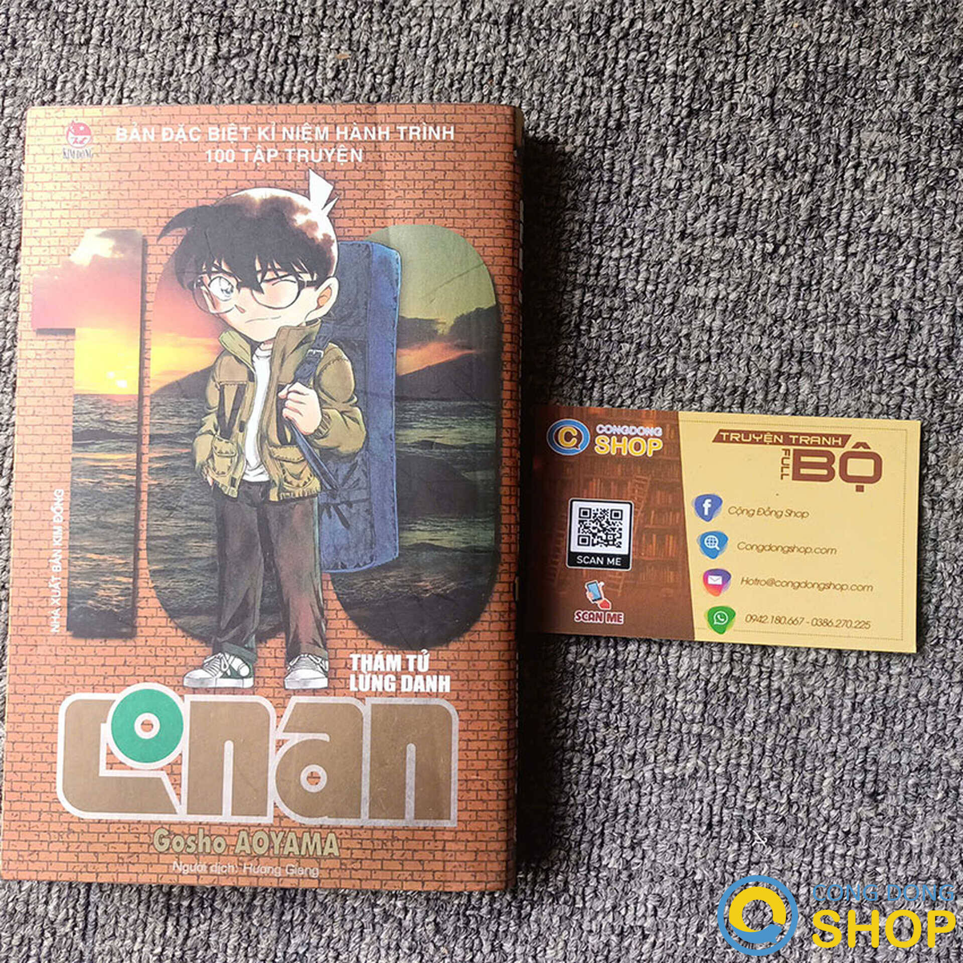 Truyện Thám Tử Lừng Danh Conan Tập 100 Đặc Biệt